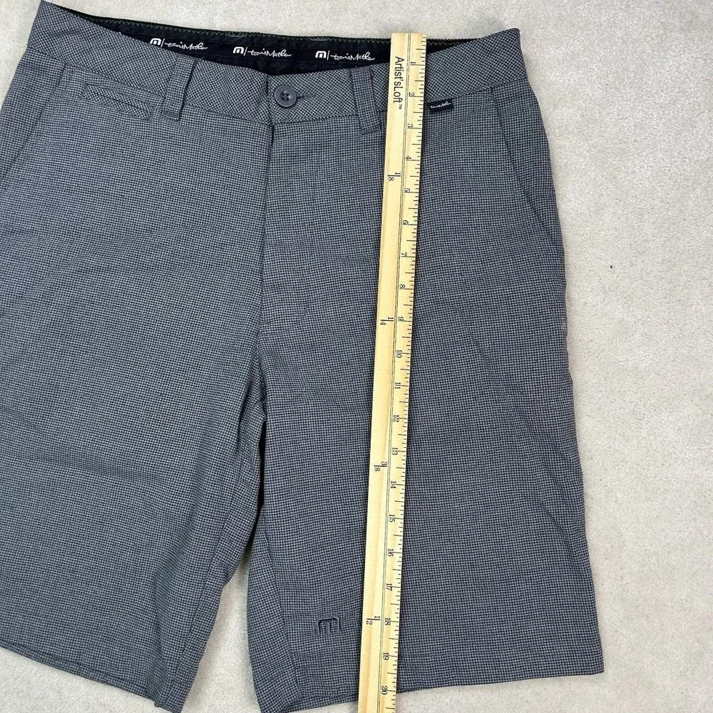 Travis Mathew Shorts Men's 30 Houndstooth Golf Casual Performance 10